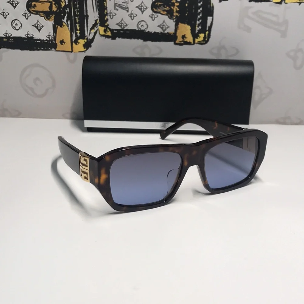 New Authentic Givenchy GV40036 U 52W Sunglasses – Havana/Blue
